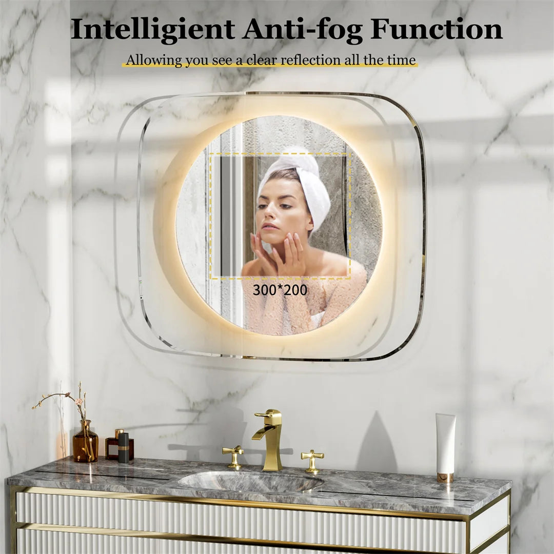Lumière LED Mirror – Espelho LED de Alta Potência Soft Glow Edition