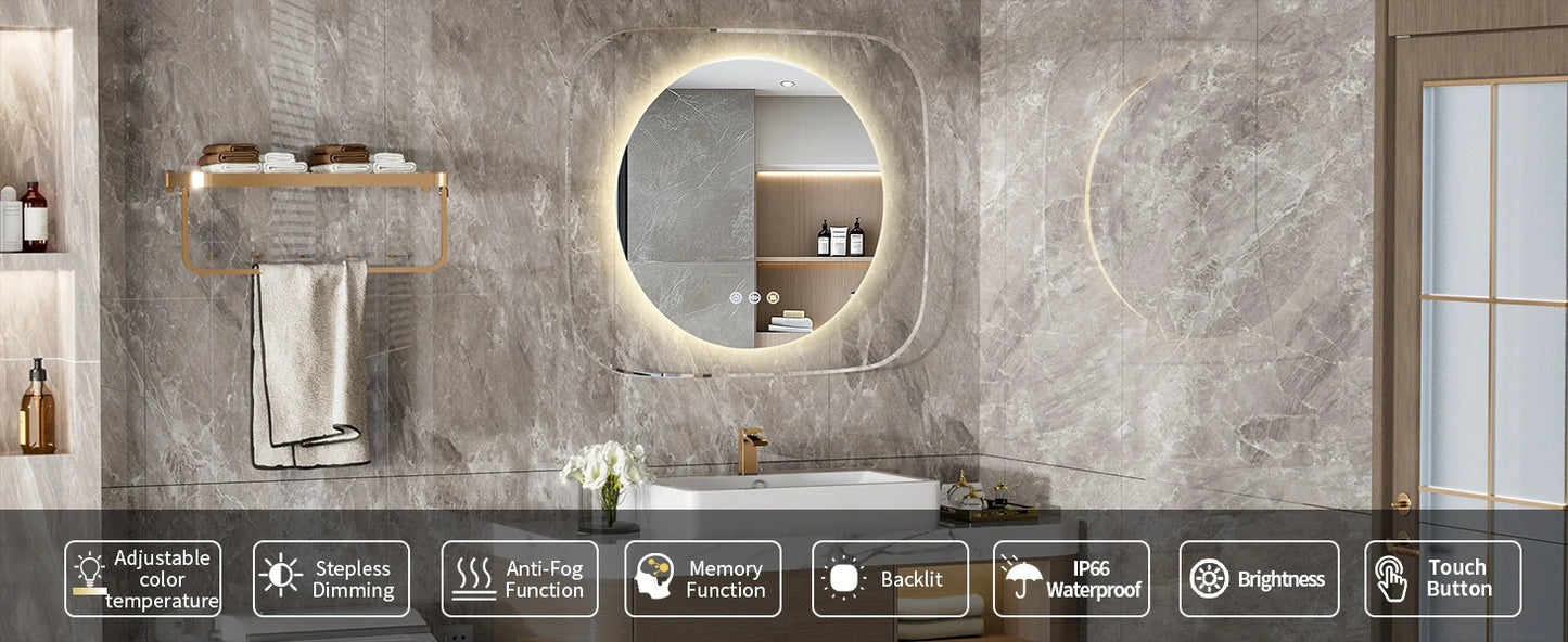 Lumière LED Mirror – Espelho LED de Alta Potência Soft Glow Edition