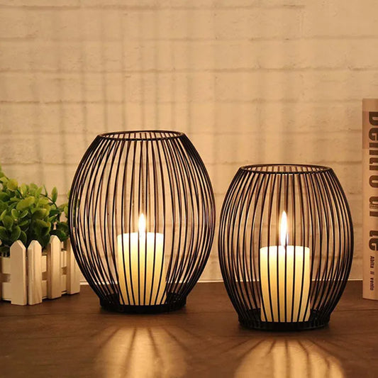 Noir Lantern – Lanterna Decorativa em Ferro Vintage