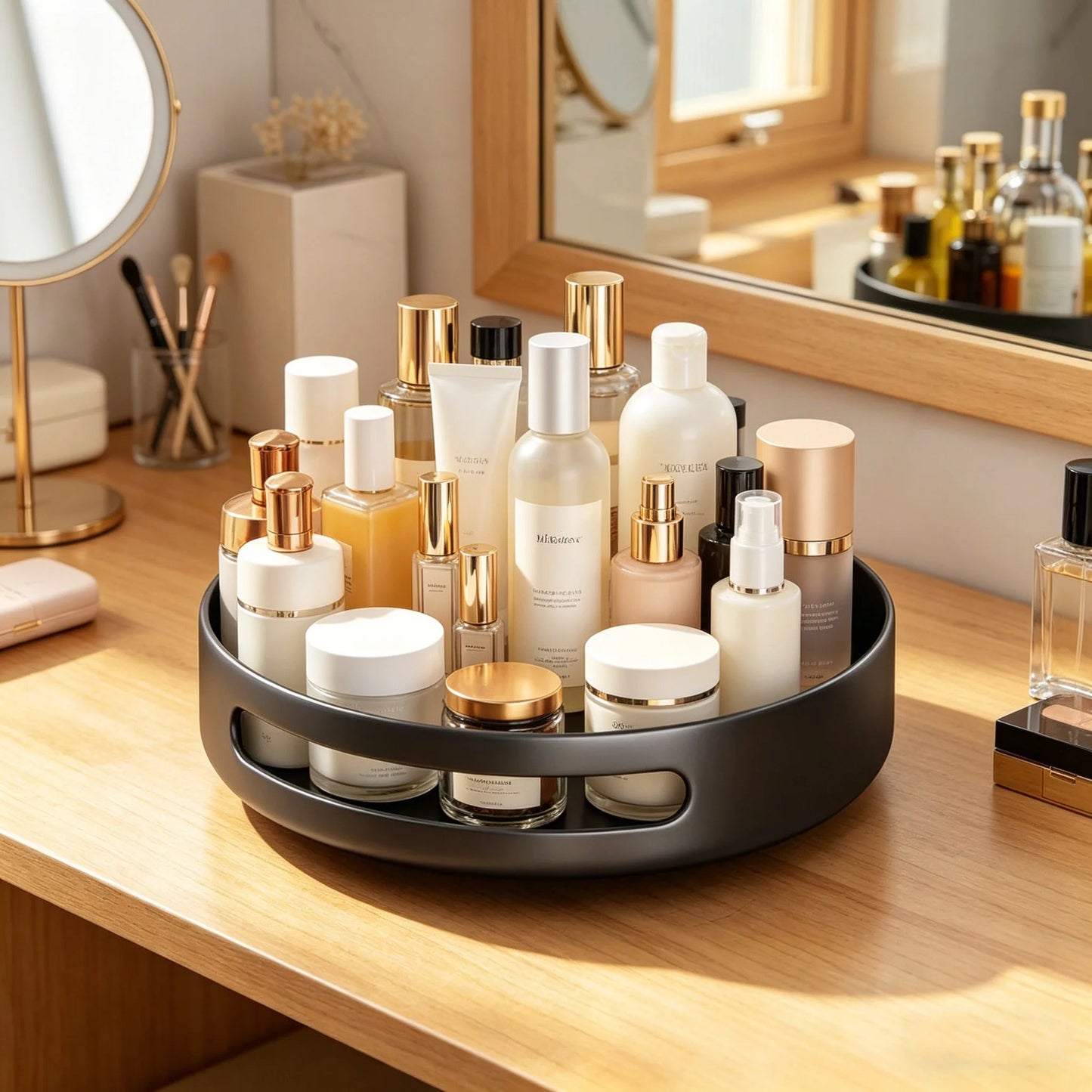 Nordic Spice Organizer – Organizador Girátorio 360° em Aço Carbon