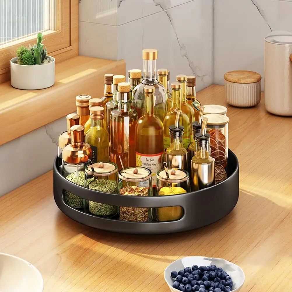 Nordic Spice Organizer – Organizador Girátorio 360° em Aço Carbon