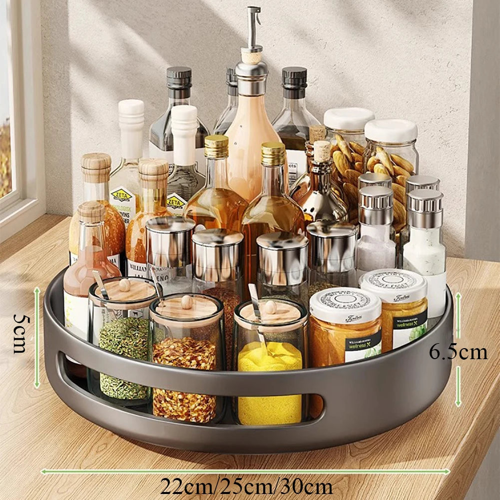Nordic Spice Organizer – Organizador Girátorio 360° em Aço Carbon