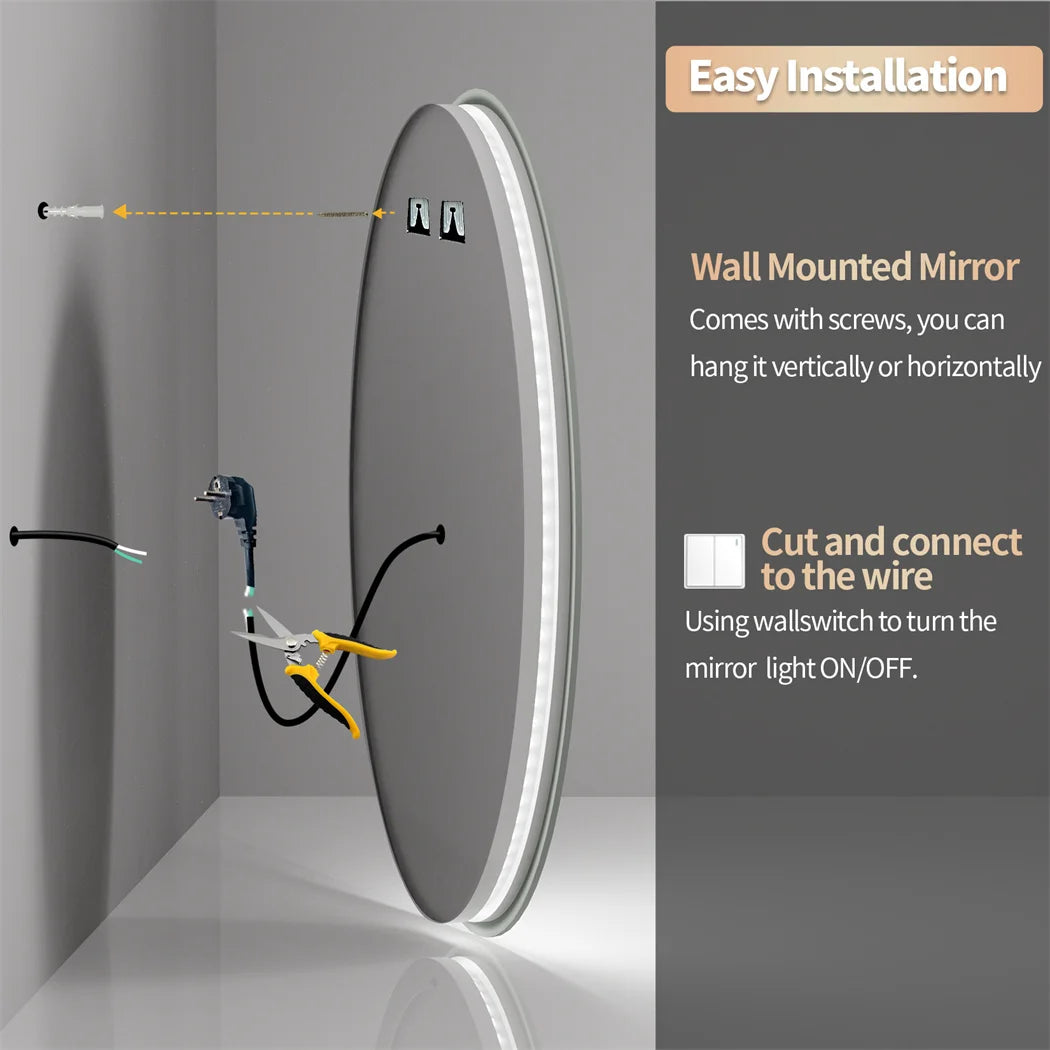 PureGlow Mirror – Espelho LED Premium para Casa de Banho
