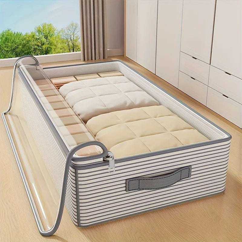 SoftStore Organizer – Saco de Armazenamento Dobrável em Tecido Premium