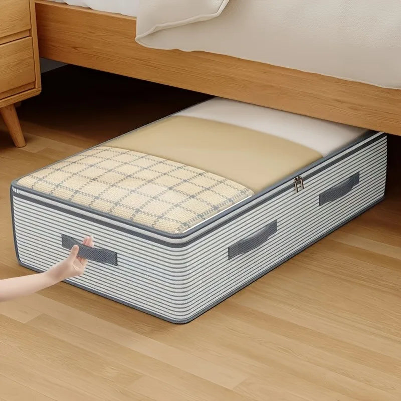 SoftStore Organizer – Saco de Armazenamento Dobrável em Tecido Premium